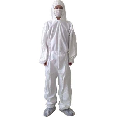 China En14126 Antistatic Waterproof Medical Safety Isolation Disposable Coverall for sale