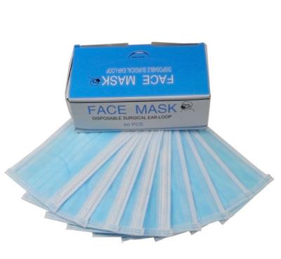 China Hot Selling Disposable Mask Eco-friendly 3 Ply Factory Supply Bigout Blue Bigout Stock Mask Made In China for sale