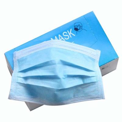 China High Quality Disposable Face Mask Blue Black White Color Earloop Manufacturer Eco - Friendly for sale