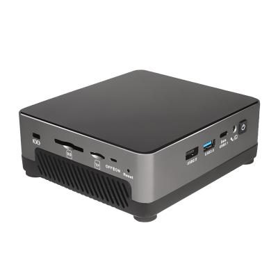 China Tiny Cube Design 700gweight Mini Pc Supports Core i3 11th Gen Intel SKUs wins10 Wi-Fi6 AX201 and BT 6xUSB for sale