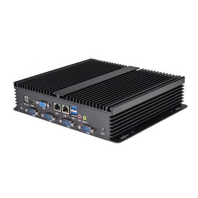 China Industrial PC Fanless Deskeop 4K HTPC HD VGA 2*LAN 2*COM Wi-Fi, Win7 Win10 Industrial / Business Intel 6th 8th 10th 11th Gen i5 i7 Mini CPU for sale