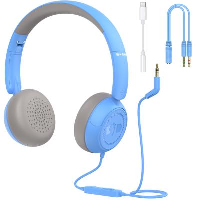 China Professional Headband Noise Canceling Earphone Headset Earbuds With 3.5mm Wire For Kids Girls for sale