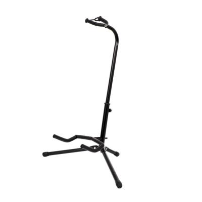 China New Design Guitar Stand Guitar Stand Wholesale Black Color Portable Guitar Stand for sale