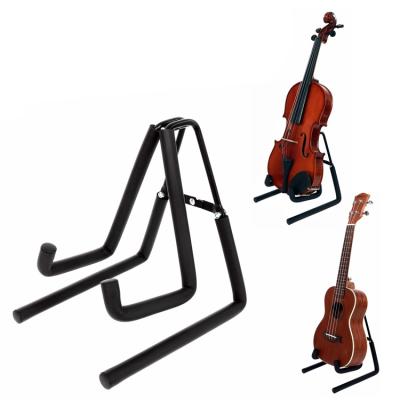 China Foldable Ukulele Violin Musical Instrument Accessories Violin Stand Ukulele Display Stands for sale