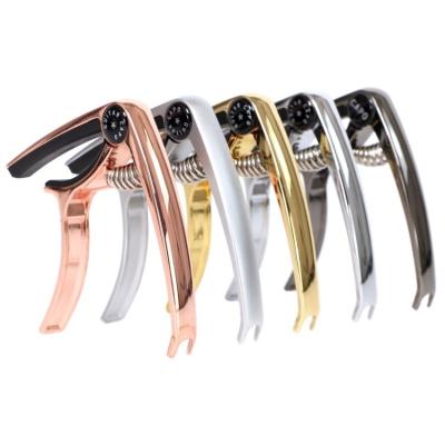 China Wholesale Guitar China Electric Guitar Capo Metal Color Guitar Capo for sale