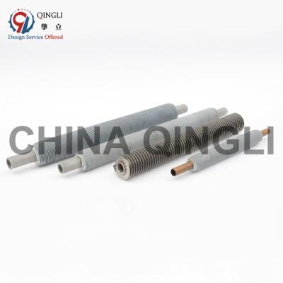 China Heater Parts High Pressure Copper Finned Tube Aluminum Heat Exchanger Parts for sale