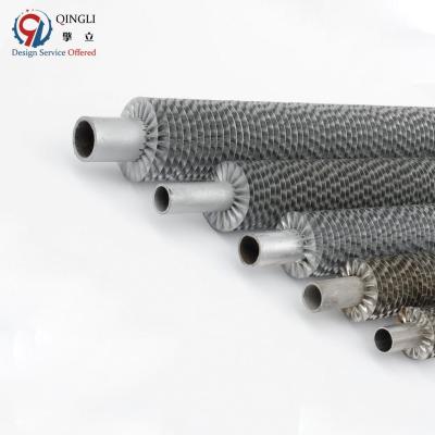 China Heater Parts Aluminum Extruded Cooler Water Fin Tube With Factory High Quality for sale