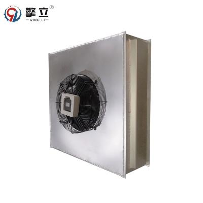 China High Efficiency Air Conditioner Cooling Water To Air Heat Exchanger Radiator With Fan for sale