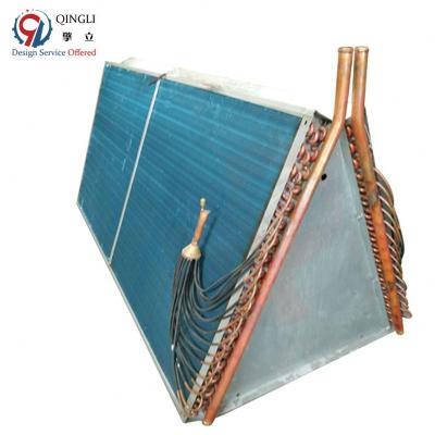 China Refrigeration Parts Evaporator Coils Cold Storage Condenser With Stainless Steel Fin In Refrigeration Chamber for sale