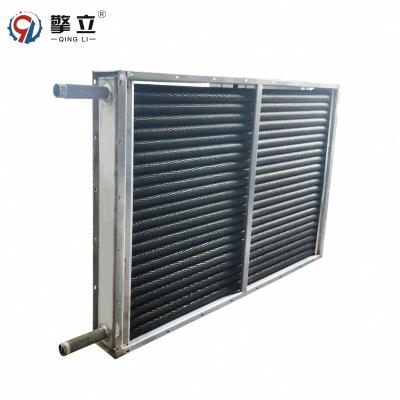 China High Efficiency Finned Core Heating Fresh Water In Air Conditioner Heat Exchangers Factory for sale