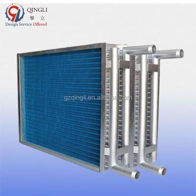 China High Efficiency Industrial Aluminum Finned Stainless Steel Tube Coil Heat Exchanger for sale