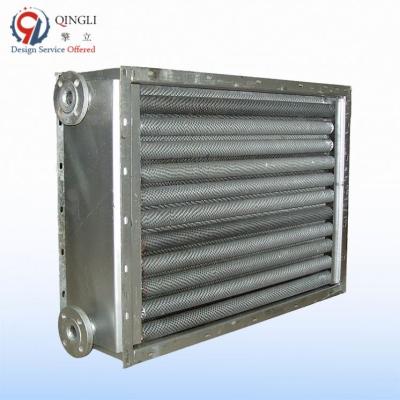 China Food High Efficiency Industrial Air Heater Fin Tube Steam Heater Price for sale