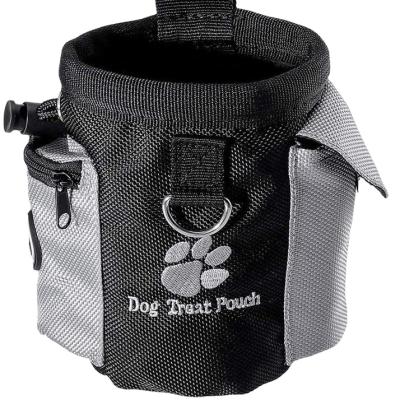 China Sustainable Dog Treat Pouch Pet Hands Waist Bag Free Training Drawstring Carry Pet Toys Food Poop Bag Pouch for sale