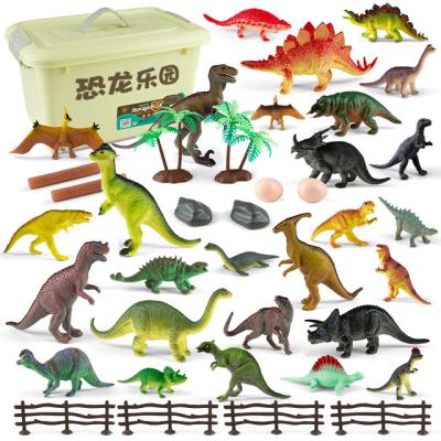 China Realistic 3D Model Dinosaur Figure Toy With Box Theme Park for sale