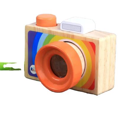 China Wholesale Wooden Early Educational Kaleidoscope Toy Camera Toy Paper Kaleidoscope Children's Best Gift Magic Game for sale