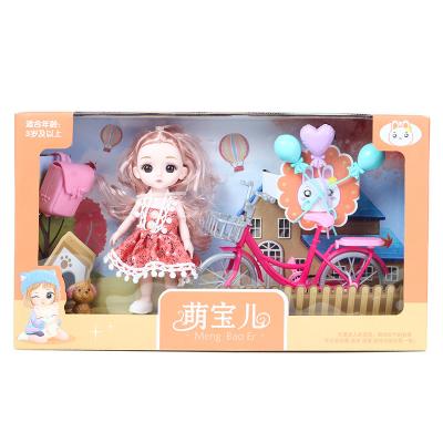 China Cartoon Toy Kids Role Play DIY Preschool Set Assemble House Miniature Cute Toys Doll Educational Toy for sale