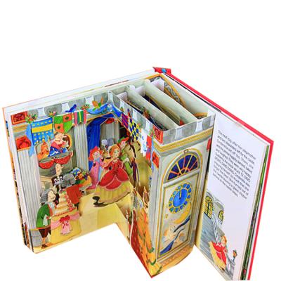 China Printing Preschool Children Learning Hardcover Book Pop Up Puzzle Book For Children 26CM*25CM*20CM for sale