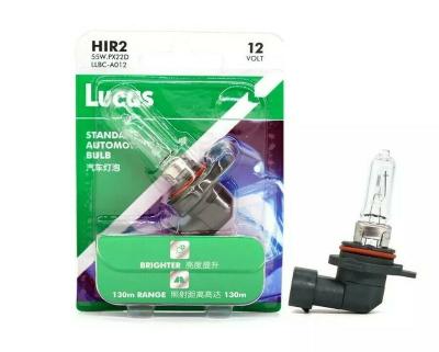 China High quality Lucas 12V 55w 9012/H1R2 car 9012/hir2 bulbs auto lighting systems for sale