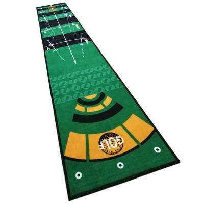 China Anti-Slip /Corrosion-Resistant/Waterproof /Wrinkle-Resistant Custom Mini Golf Putting Green/Portable Golf Mat Desk Putting Playmat for sale