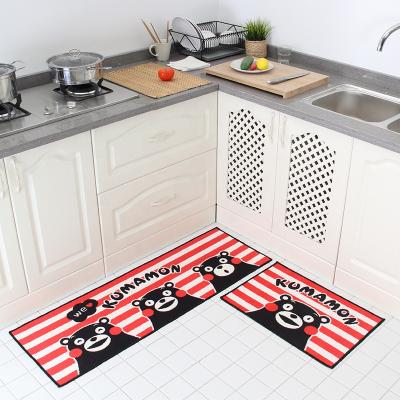 China Waterproof Most Popular Anti-Slip Pile Size Printed Kitchen Mats From 3mm-16mm for sale