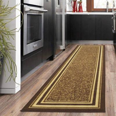 China Non-slip Washable Cover/Slip Inside Kitchen Floor Thin Runner For Home for sale