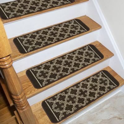 China Modern Custom Size Nylon Printed Stair Rugs for sale