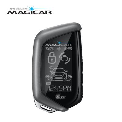 China Remote Starter Magicar Car Alarm System Two way LCD Remote Starter M400AS for sale