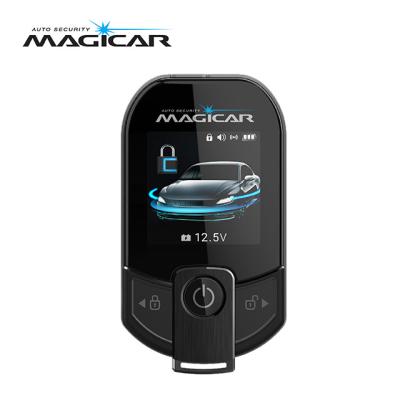 China Remote Starter Magicar Car Alarm Security System Two way LCD Remote Starter M600AS for sale