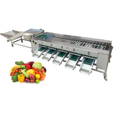 China Easy Hot Sales Pear Sorter Potatoes Onions Tomatoes Sweet Potatoes Dimension Sorting Roll Grading Machine for sale