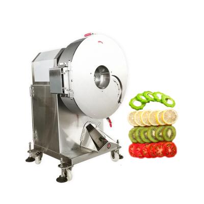 China High Efficiency Easy Operate Automatic Industrial French Fries Cucumber Potato Chips Vegetable Slicer Machine for sale