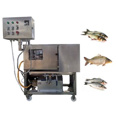 China AICN Restaurant Electric Automatic Fish Processing Scale Cleaning Solvent High Pressure Water Descaling Machine for sale