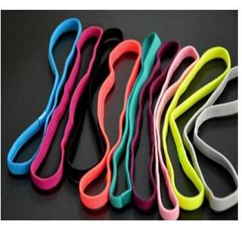 China Matte Hair Rope Headband Women Man Suede Yoga Sports Gym Stretch Band Elastic Band Accessories for sale