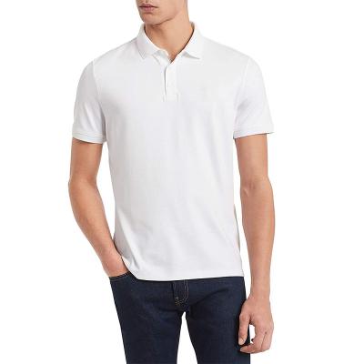 China Original Anti-Wrinkle Shrink Wrinkle Anti-Pilling Branded Men's Work Casual Polo Shirts for sale