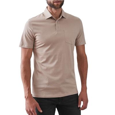 China Wholesale Men's Summer Anti-Wrinkle Short T-shirt Mens Breathable Sleeve Polo T-Shirt for sale