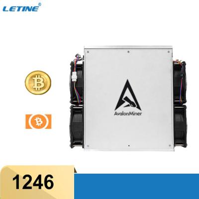 Cina AvalonMiner 1246  83T 85T 87T 90T 93T 96T Avalon A1246 SHA-256 High Hashrate High Efficiency Bitcoin Miner in vendita