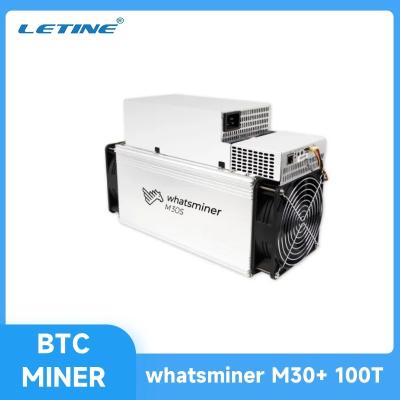 Κίνα Letine MicroBT Whatsminer M30S+ 100T 102T BTC Miner M30S++ m30s microbt προς πώληση