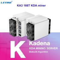 Chine most powerful antminer ka3 KDA Blake2S  Air-cooling Miner 166Th profit 100USD more à vendre