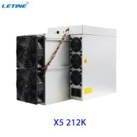 중국 새로운 9월 배송 Bitmain Asic Antminer X5 212Kh/S 1350watt XMR RandomX 마이닝 알고리즘 모네로 코인 판매용