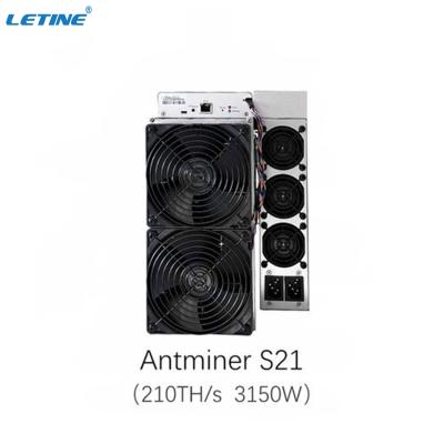 China S21 200T 16J/T Bitmain Asic Antminer Blockchain Bitcoin Miner Power Consumption 3550W en venta