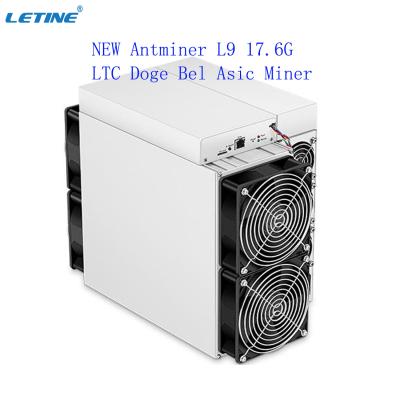 중국 비트메인 앤트마이너 L9 17.6Gh 라이트코인 마이너 L9 1760M 스크립트 알고 앤트 L9 16.2G LTC DOGE BEL 수익 암호화 광산 기계 판매용