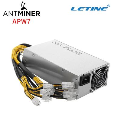 Chine Mineur Parts L3+ L7 S19 S19j pro S19 95t 800W 1800W 3000W d'APW7 APW12 APW3 Asic à vendre