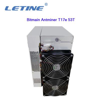 중국 비트코인 광부 기계 2915W를 채굴하는 비트마인 Asic 앤트미네르 T17E 53TH/S ASIC (원칩주문형 반도체) 블록체인 판매용