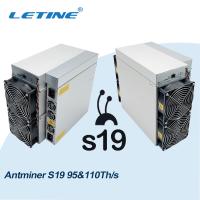 China Bitmain Aisc miner S19J pro 110T SHA-256 BTC miner antminer s19 pro 104T 96T 95T for sale