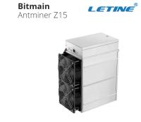 China Asic Bitmain Antminer Z15 420ksol/s miner for mining ZEC Hush coin in stock for sale