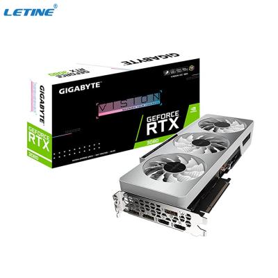 중국 LHR Nvidia 그래픽 카드 기가바이트 지포스 RTX 3080 비전 OC 10G 판매용