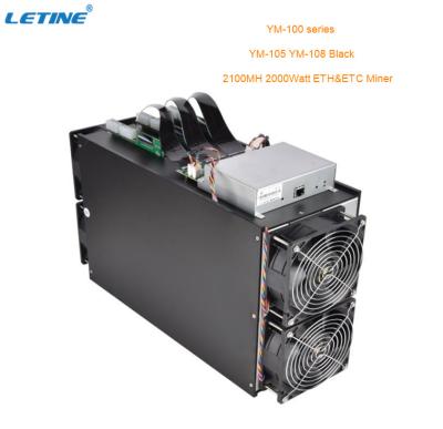 China YM-100 minero del negro 2100MH 2000Watt ETH&ETC de la serie YM-105 YM-108 en venta