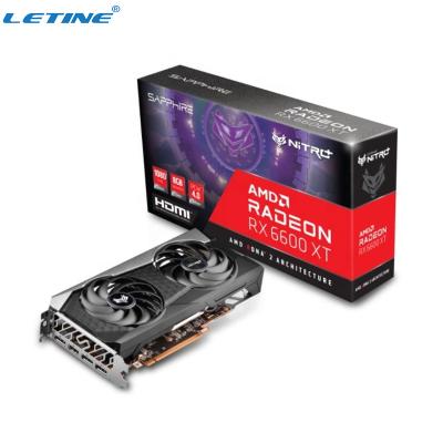 China Fan Cooler Miner Graphic Card Sapphire Rx 6600xt Nitro+ 8gb Gddr6 128bit à venda