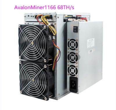 中国 熱い販売のAvalon抗夫1166のプロ プロ第68 Canaan SHA-256のbitcoin抗夫A1166 販売のため