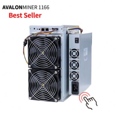 China Canaan Used Bitcoin Miner Used Avalon 1166 favorables 81T 42W por T para minar Bitcoin en venta