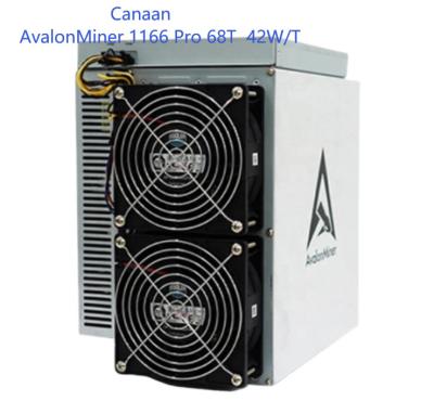 China SHA 256 de Voordelige Mijnwerker Used Canaan Avalon 1166 Pro68t 75db van Tweede Handbitcoin Te koop